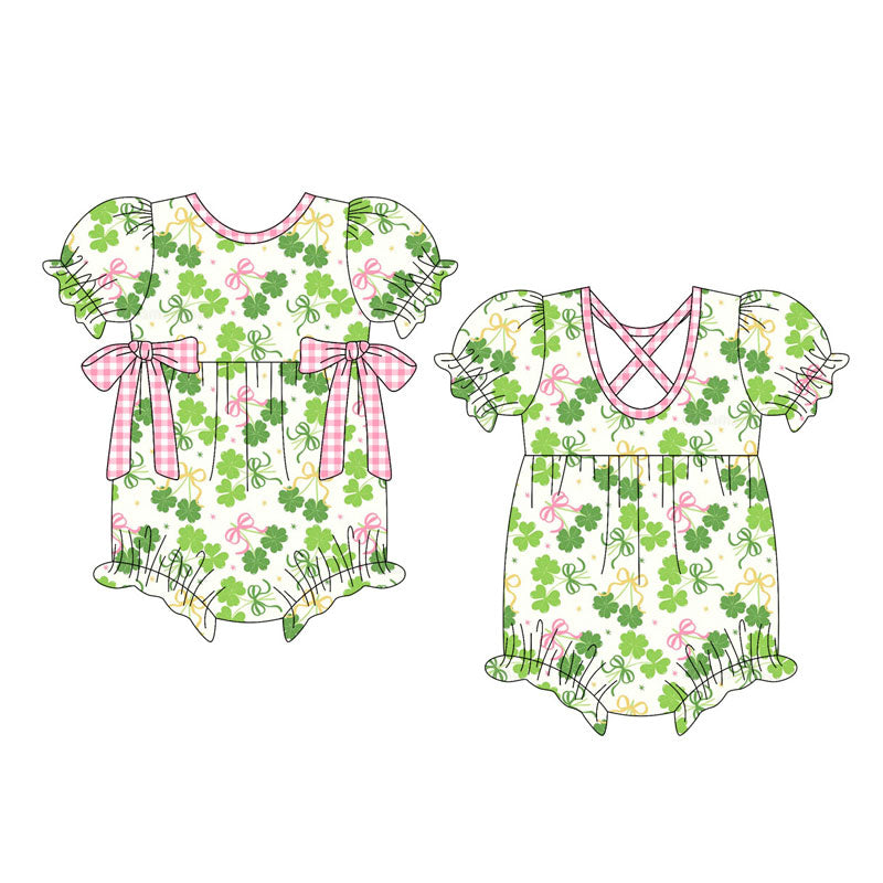 Toddle baby Saint Patrick's Day romper wholesale factory price