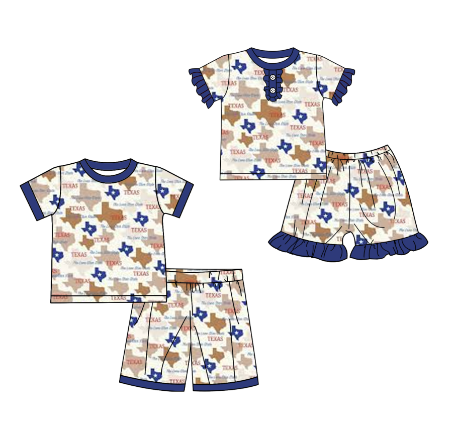 Sister brother custom team outfit