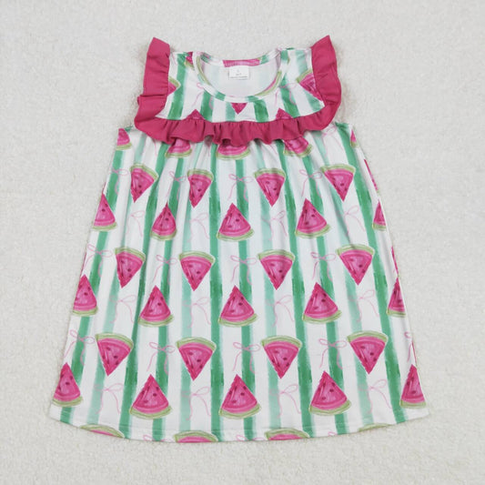 Toddle baby girls watermelon summer dress
