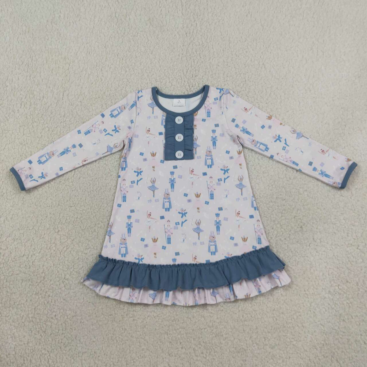 Wholesale toddle baby girls soldier dress
