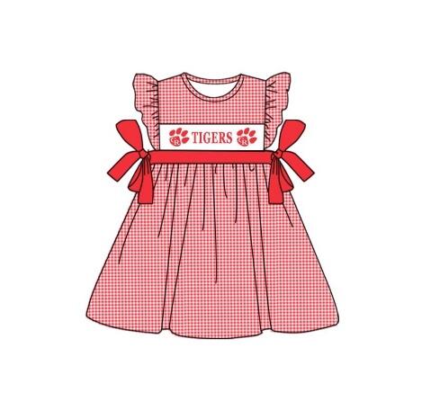 baby girl tiger colleague team dress