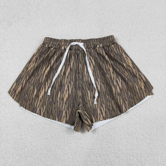 Adult women bottomland summer yoga shorts