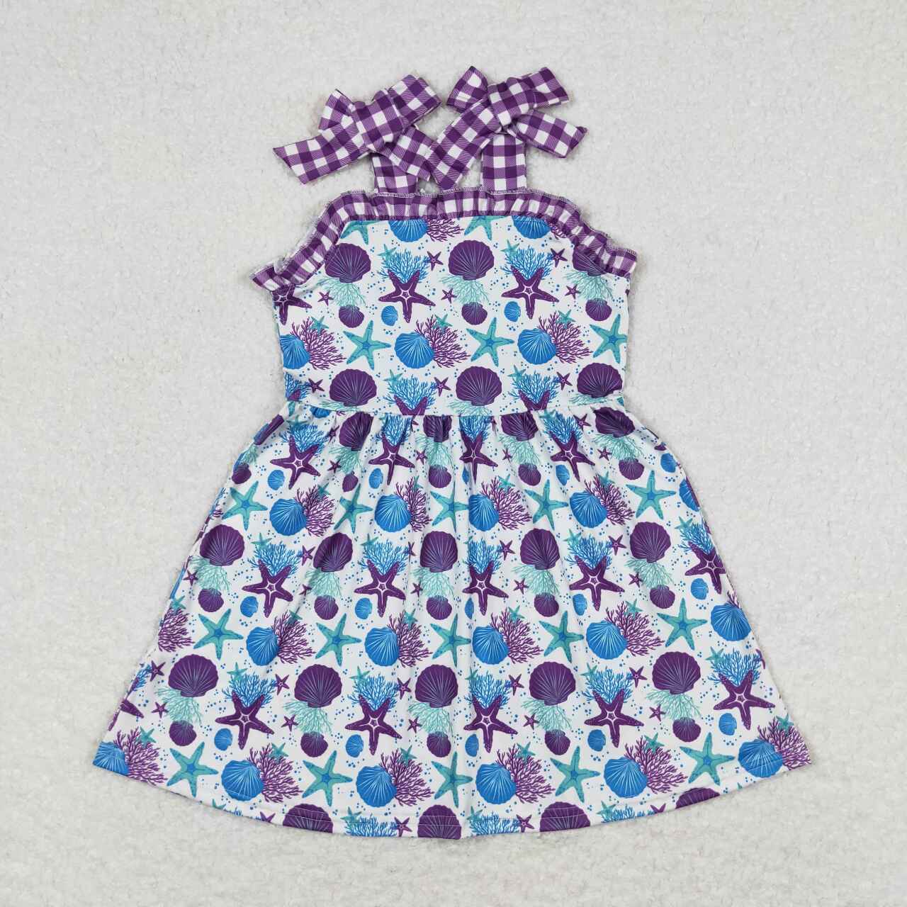 toddle girls starfish design beach dress