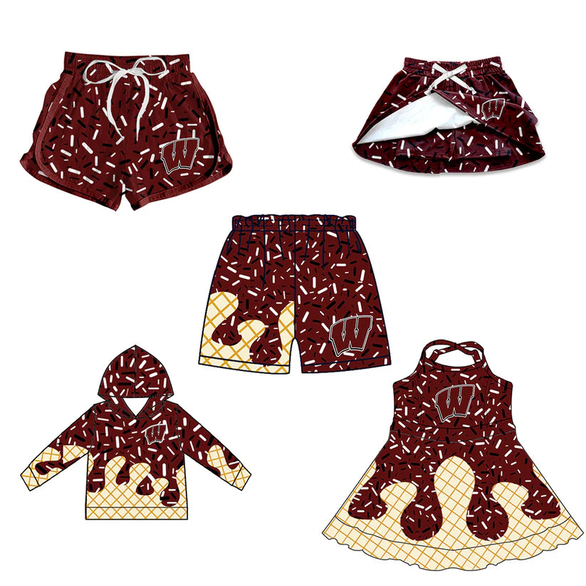 Toddle baby custom team design matching outfit