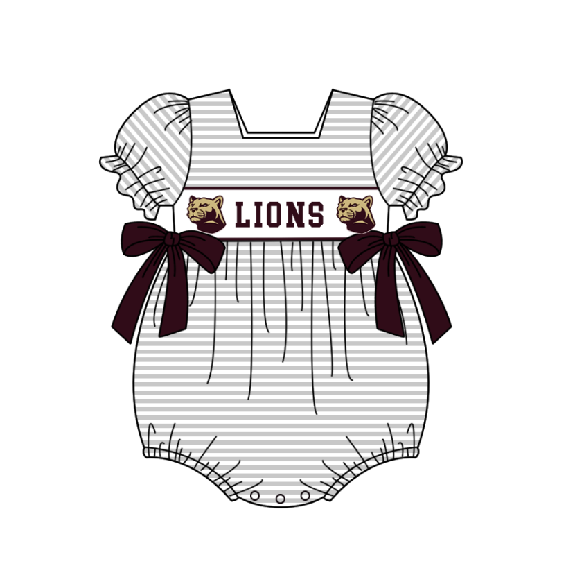 Team design toddle baby girl summer romper