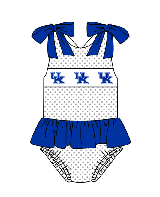 Girls one piece custom team design swimwear