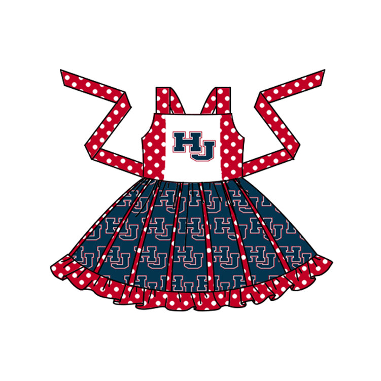 toddle girls HJ team twirl design dress