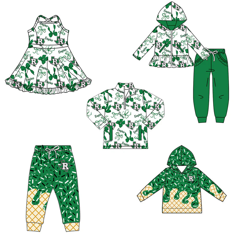 Toddle baby custom team design matching outfit
