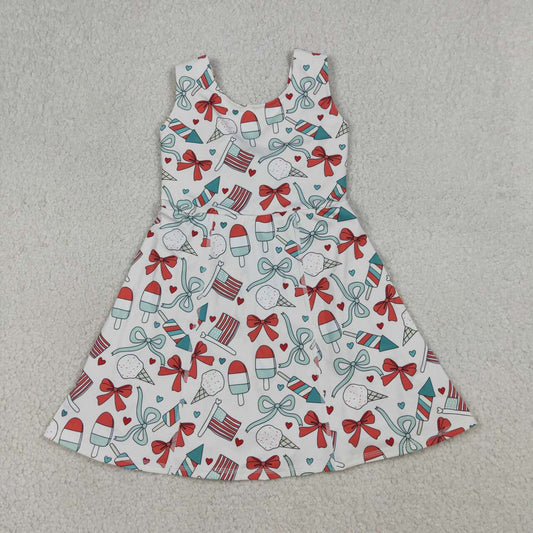 Toddle girls America popsible yoga dress