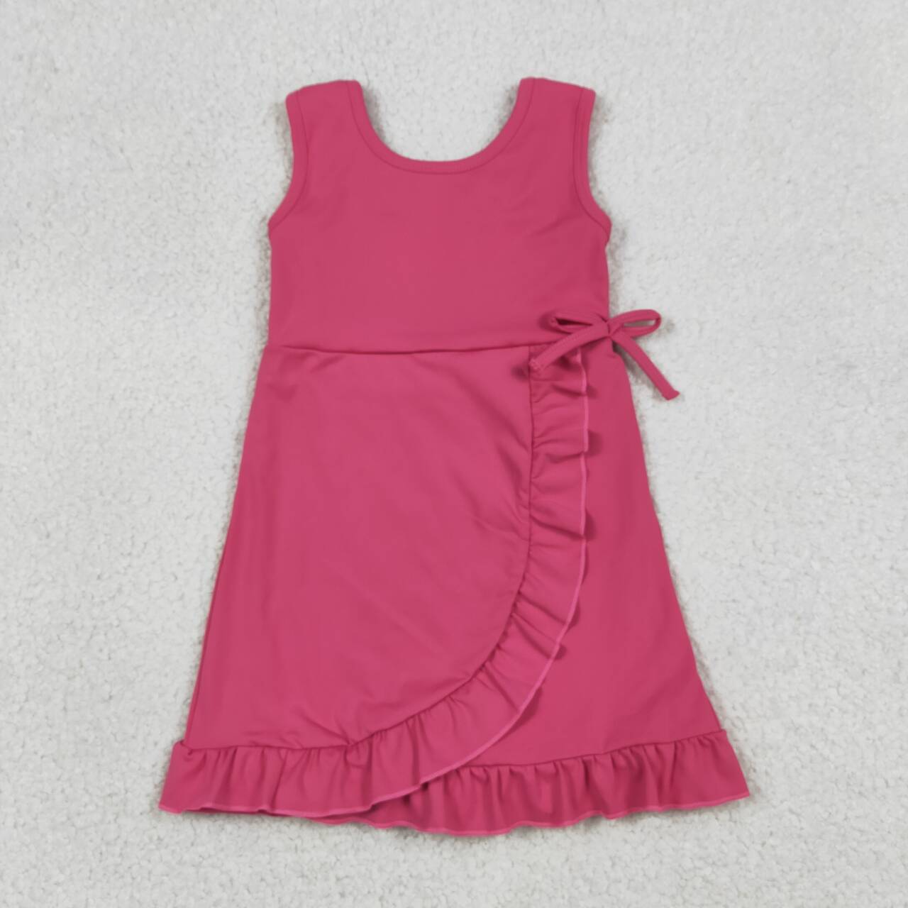 Toddle girls hot pink design yoga dress