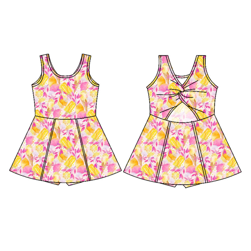 wholesale kids clothes custom active wear design dress