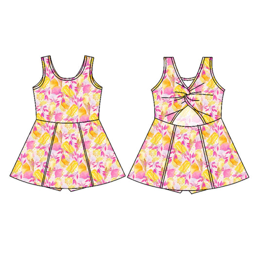 wholesale kids clothes custom active wear design dress