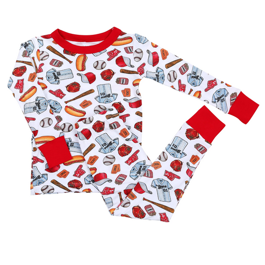 baseball sports game days long sleeve outfit