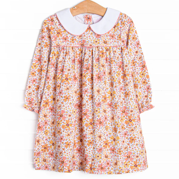 Toddle girls wholesale floral design dress
