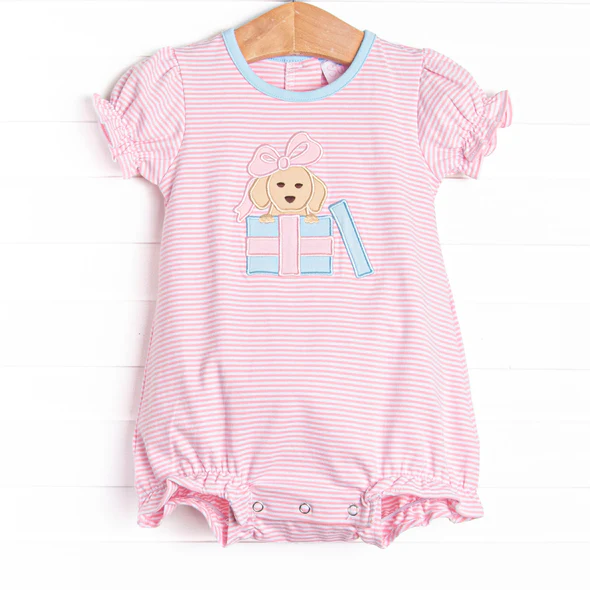 Toddle kids Happy Birthday dog short sleeve romper
