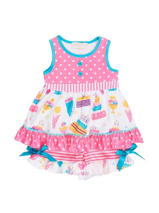 baby girls birthday party outfit