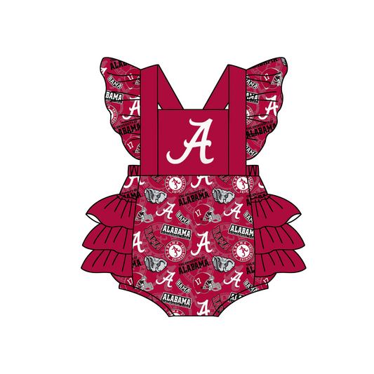 baby  custom team design romper