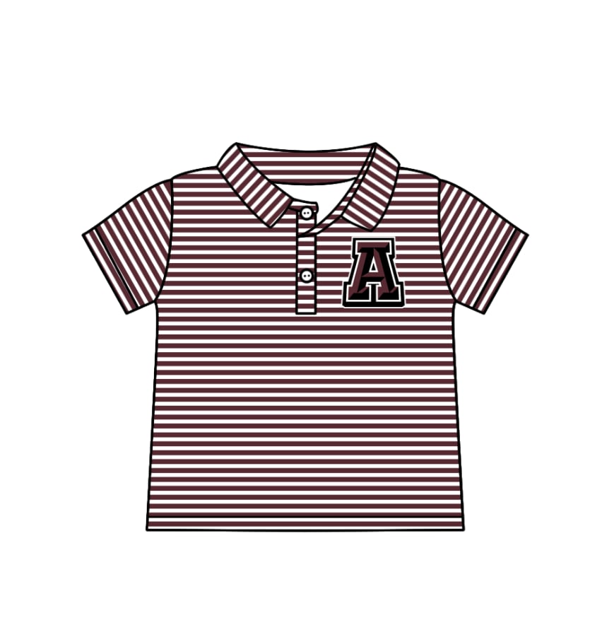 baby boy short sleeve team top