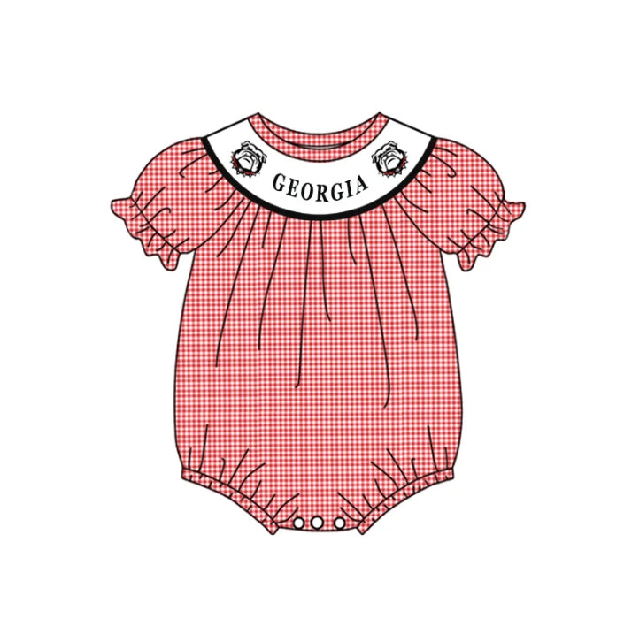 toddle baby girl team design romper