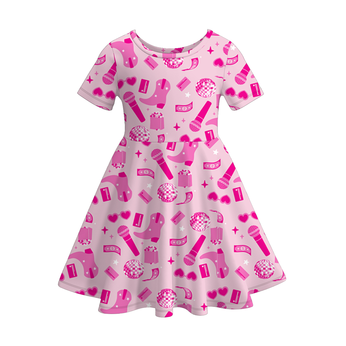 Wholesale baby girls western boots fall winter dress dress