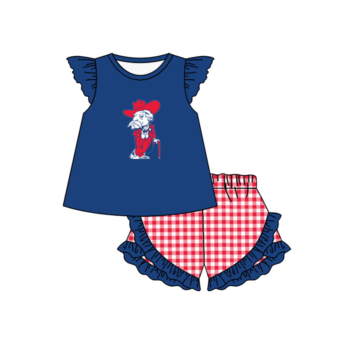 baby girl custom outfit