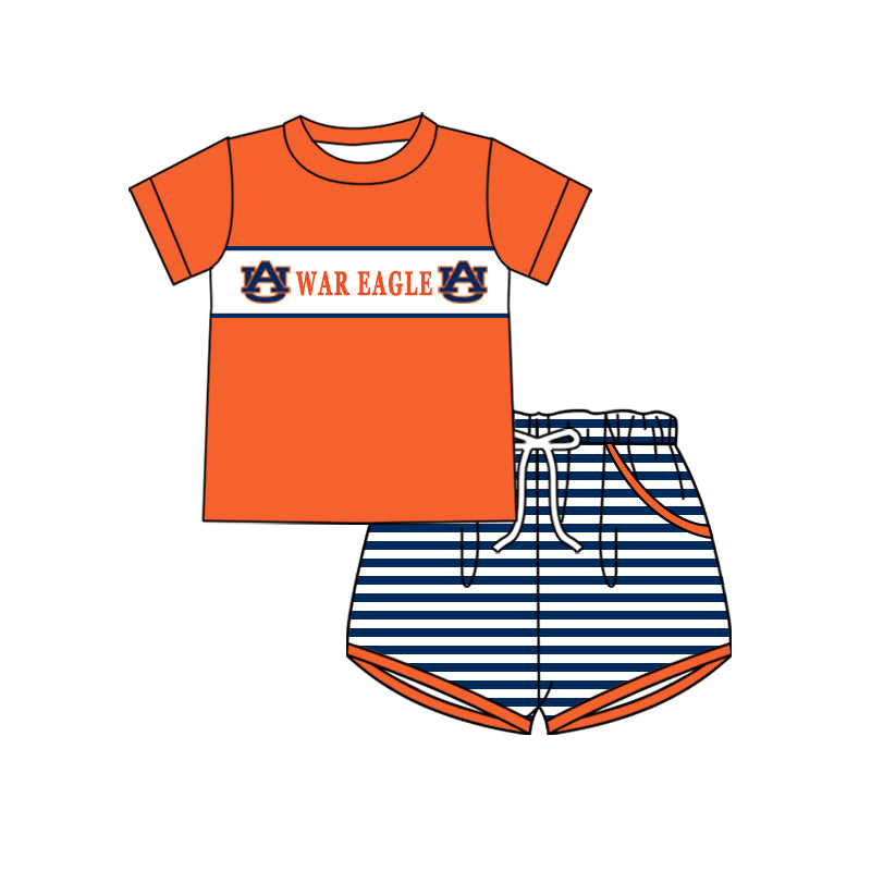 baby  boy custom college design outfit