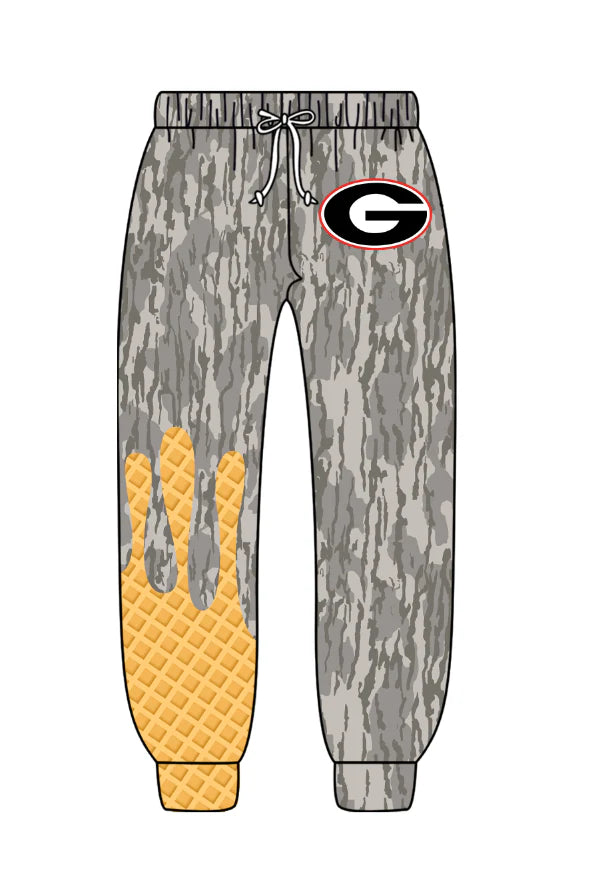 Kids custom team matching legging pants