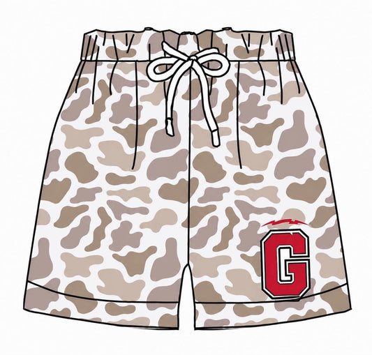 Custom Team Design Mama and Me summer Shorts girl collegiate shorts