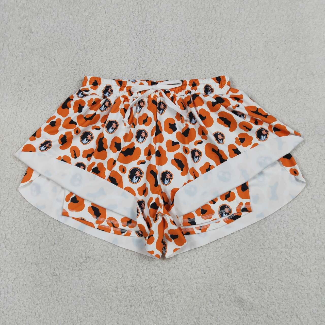 Adult women TN VOLS team summer yoga shorts