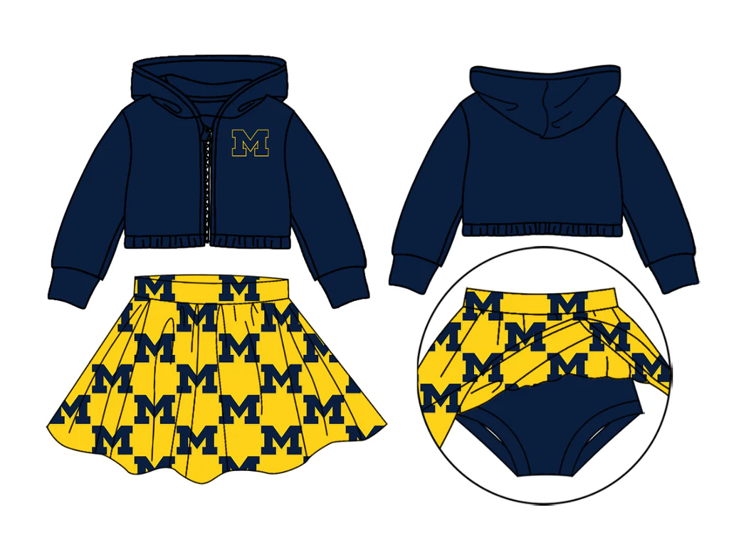 Baby girls custom team cheer outfit add shorts