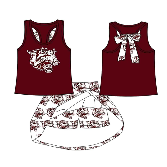 Baby girls custom team cheer outfit add shorts