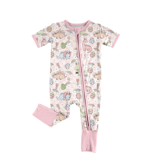 Easter bunny design kids baby holiday romper