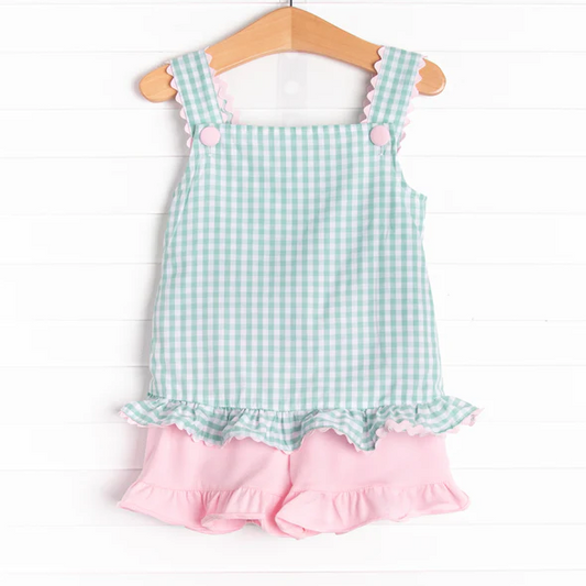 wholesale girls summer short outfit