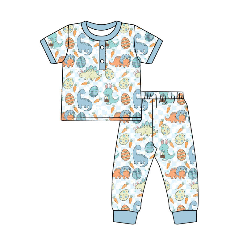 Easter holiday design kids pajama set wholesal factory price