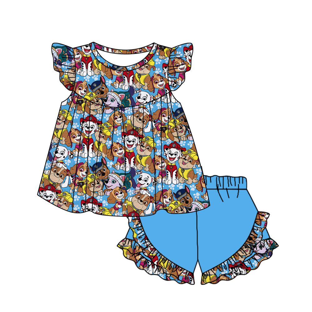 infant baby gril cartoon outfit