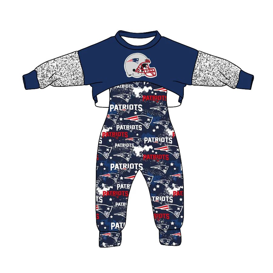 toddle girls cheer team long sleeve set