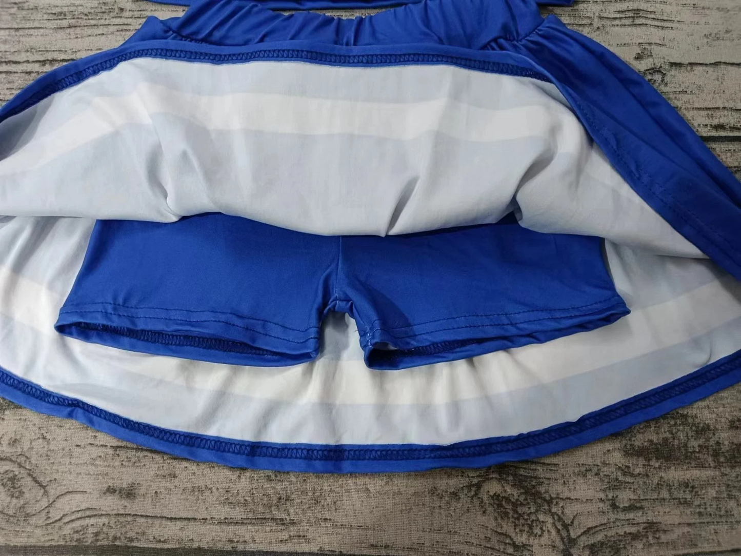 baby girls cheer skirt outfit