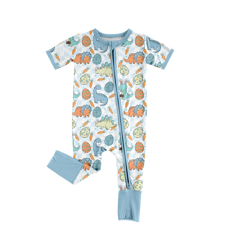 Easter bunny design kids baby holiday romper