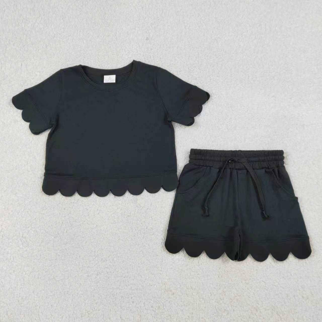 Aqua color toddle baby girls summer outfit