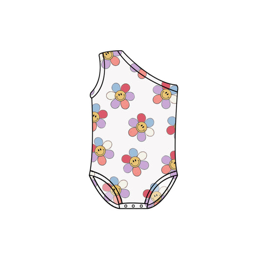 baby girls one piece summer bathing suit