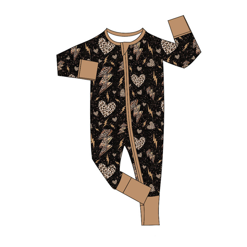 Valentines day toddle baby long sleeve romper