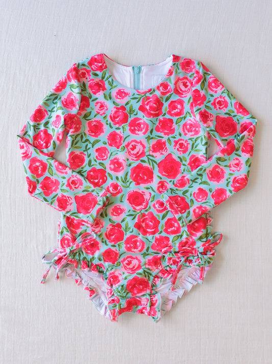 baby girls summer one piece bathing suit