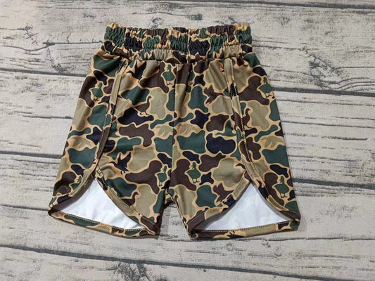 Adult Woman mallard duck camo shorts