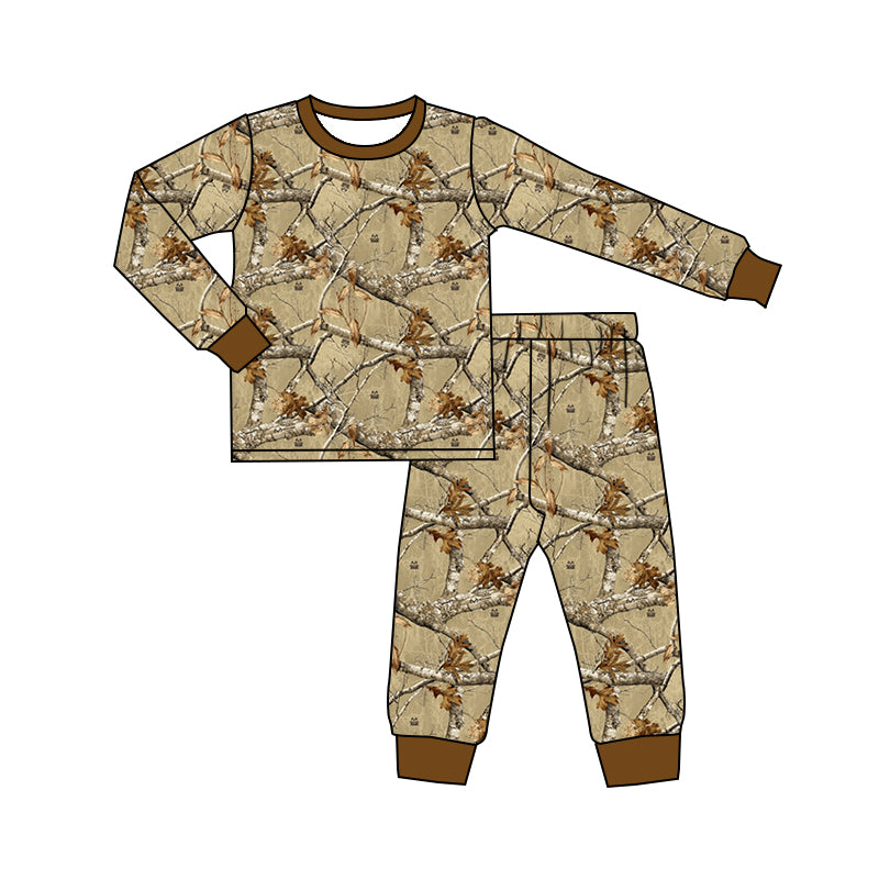 baby boy camo long sleeve outfit