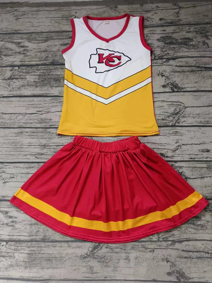 Baby girls custom team cheer outfit add shorts
