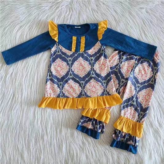 Girls spring fall clothes set