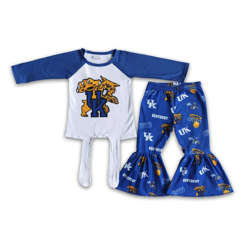 UK team top matching outfit girl collegiate outfit