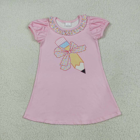 Pencil design back to school dress