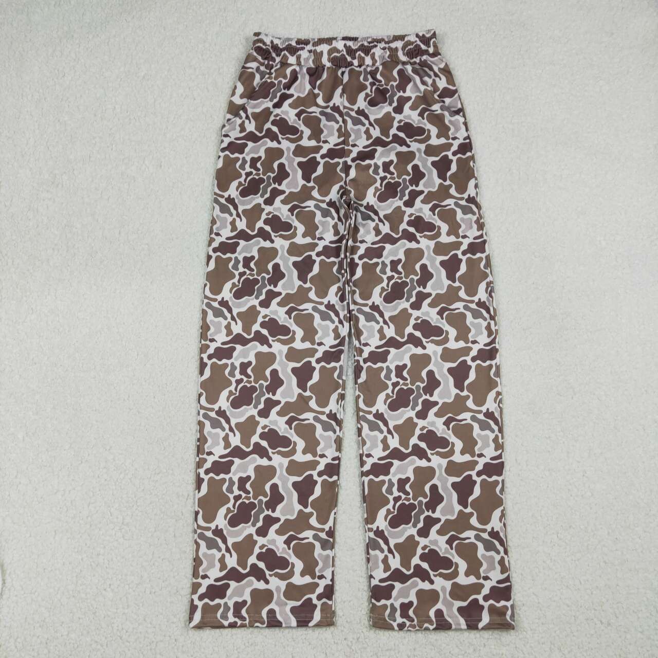 Adult women grey camo leggings pants