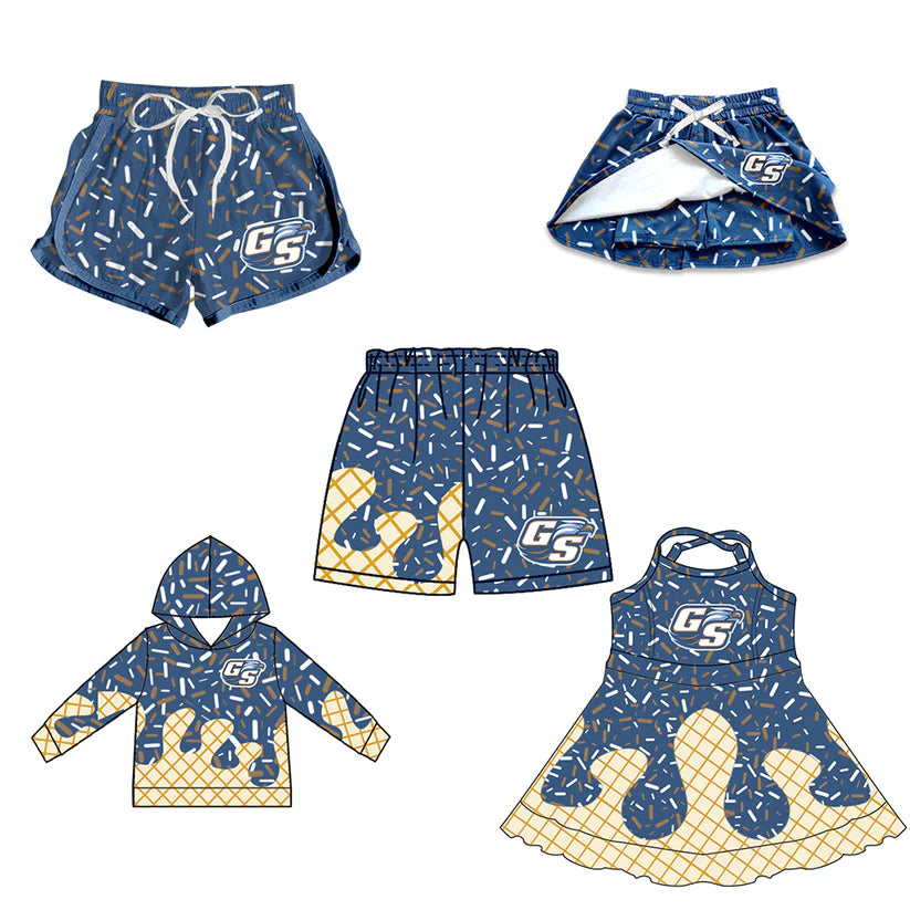 Toddle baby custom team design matching outfit